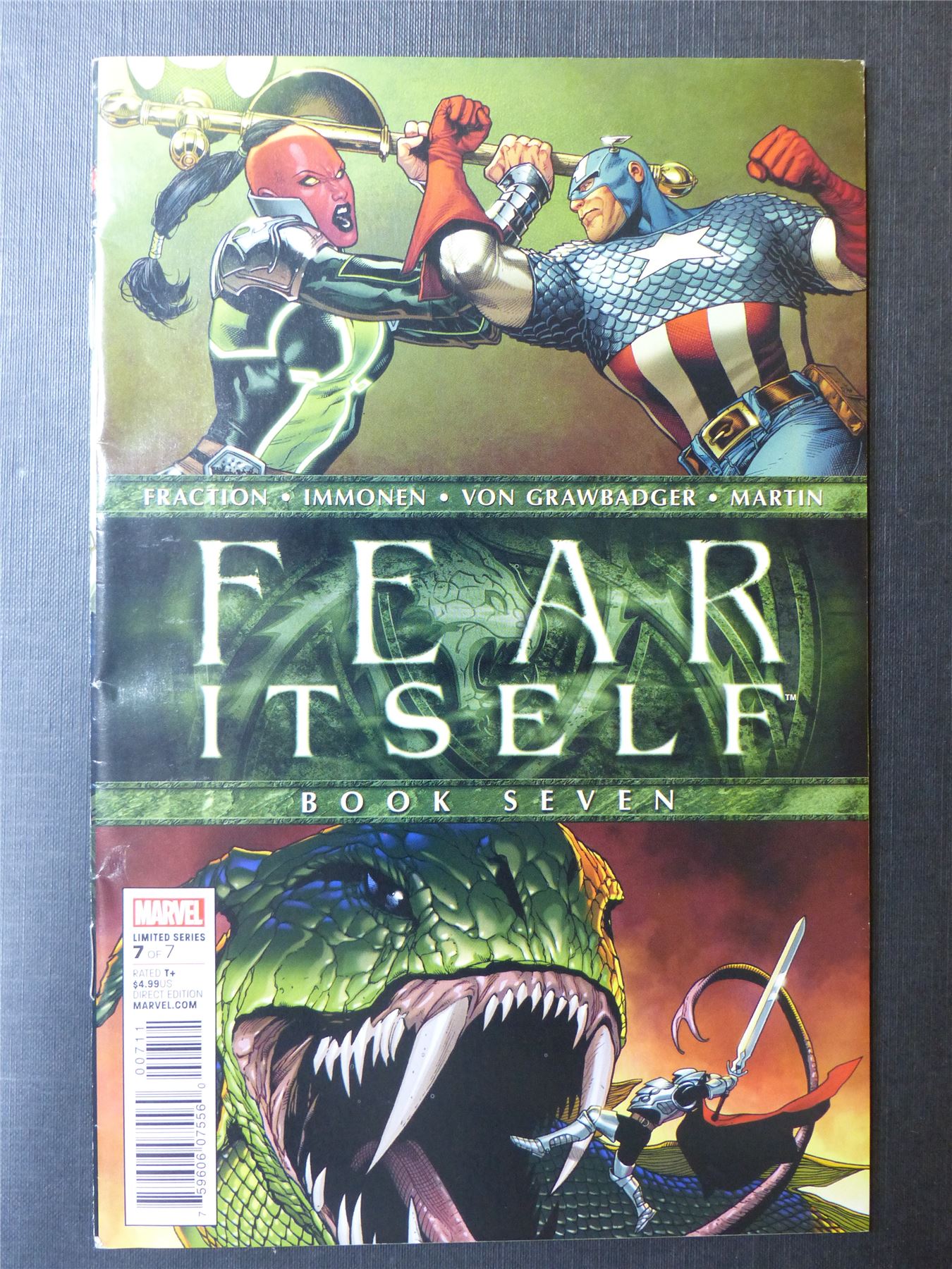 FEAR Itself #7 - Marvel Comics #21Q