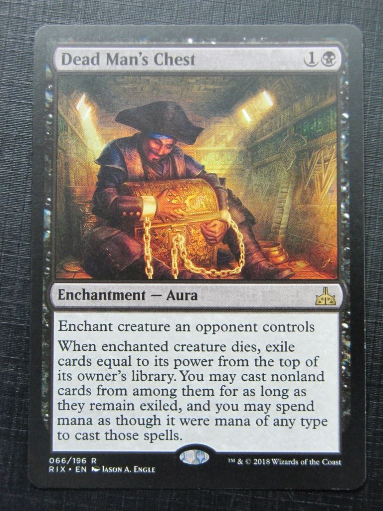 Dead Man's Chest - Mtg Magic Card # D13