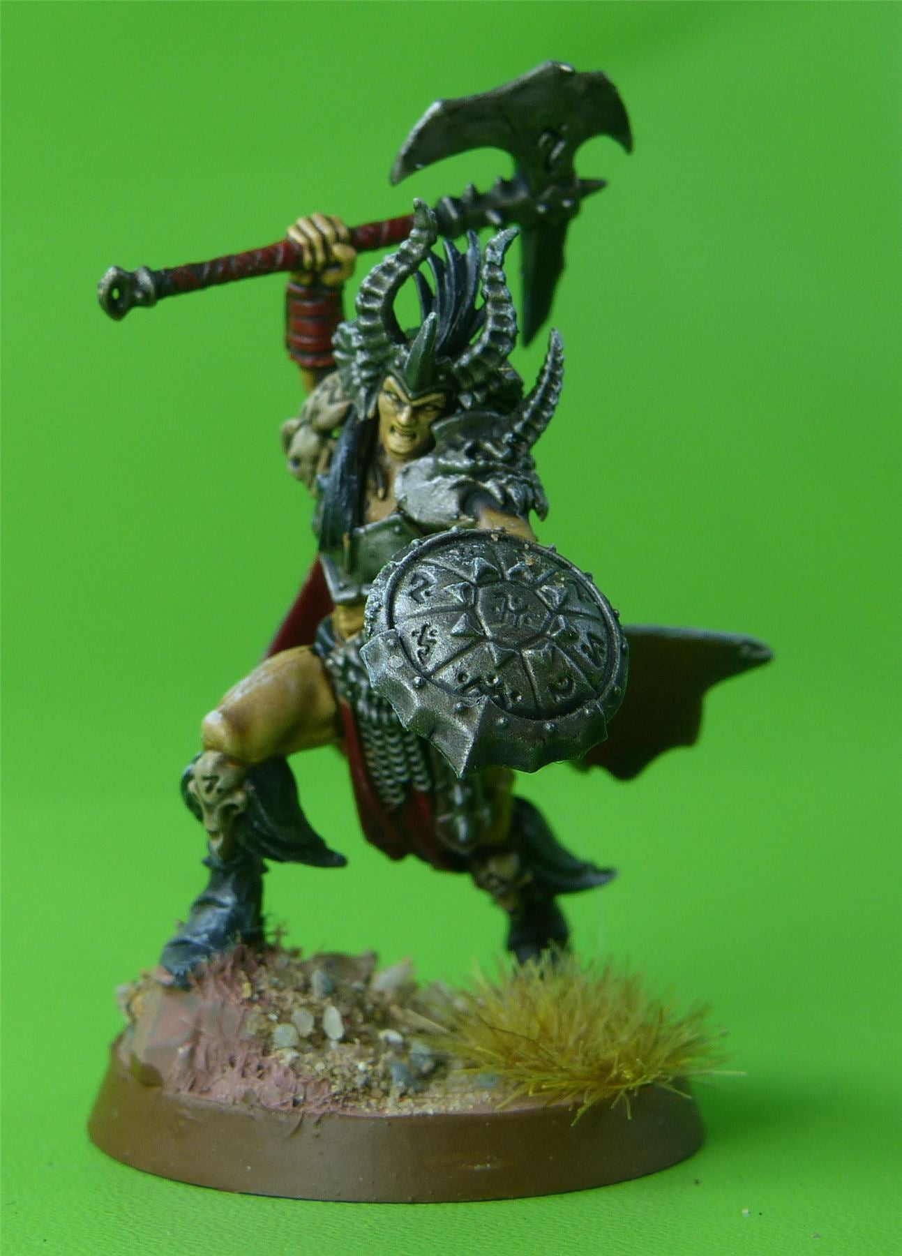 Darkoath Warqueen Painted - Warhammer AoS 40k #849