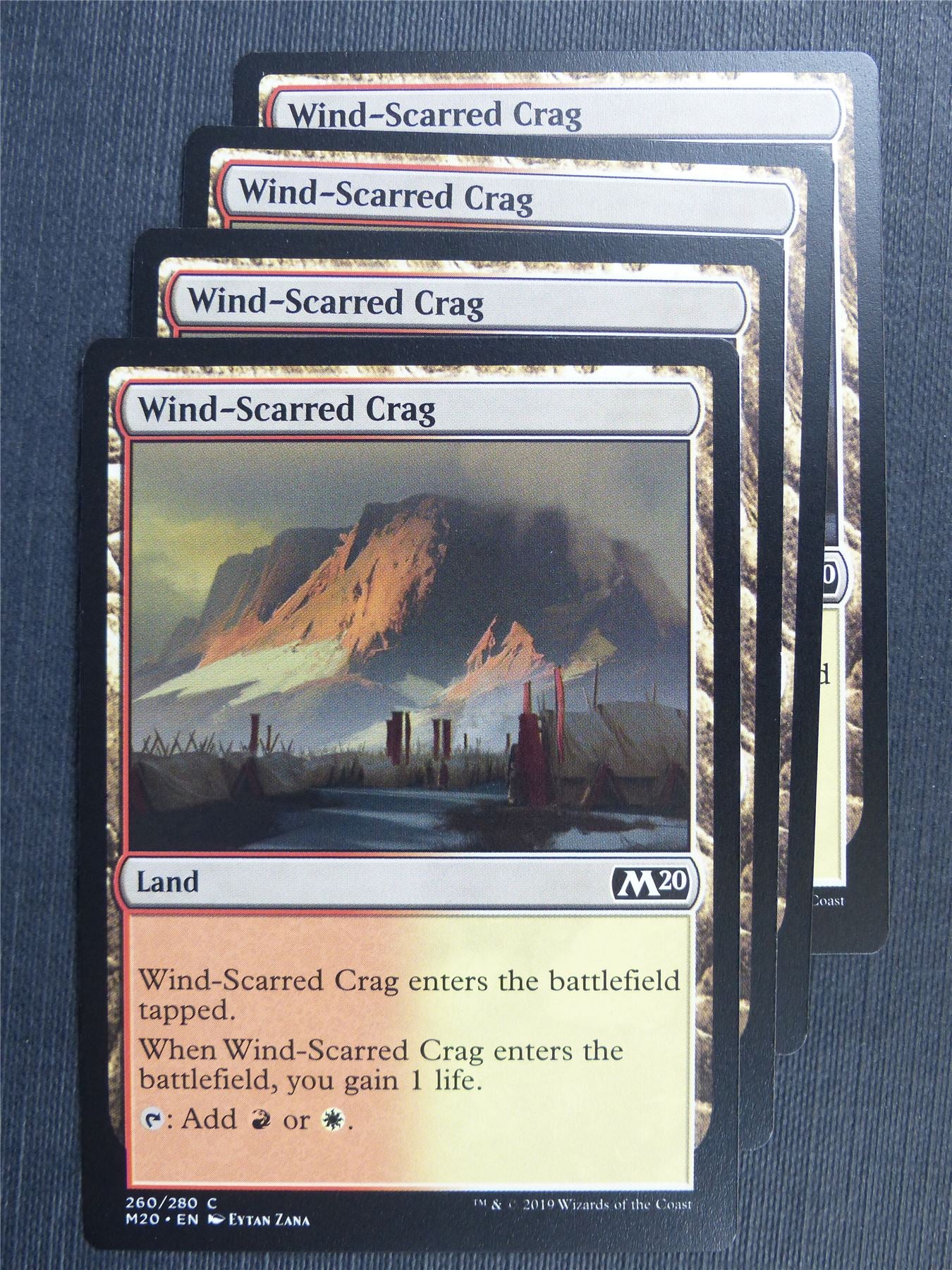 WindScarred Crag x4 #3V4