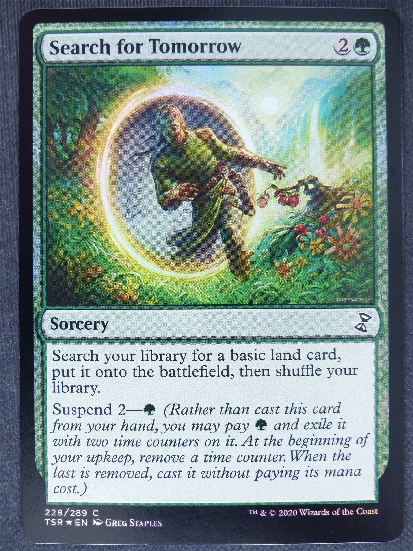 Search for Tomorrow Foil - Remastered - Mtg Magic Cards #PO