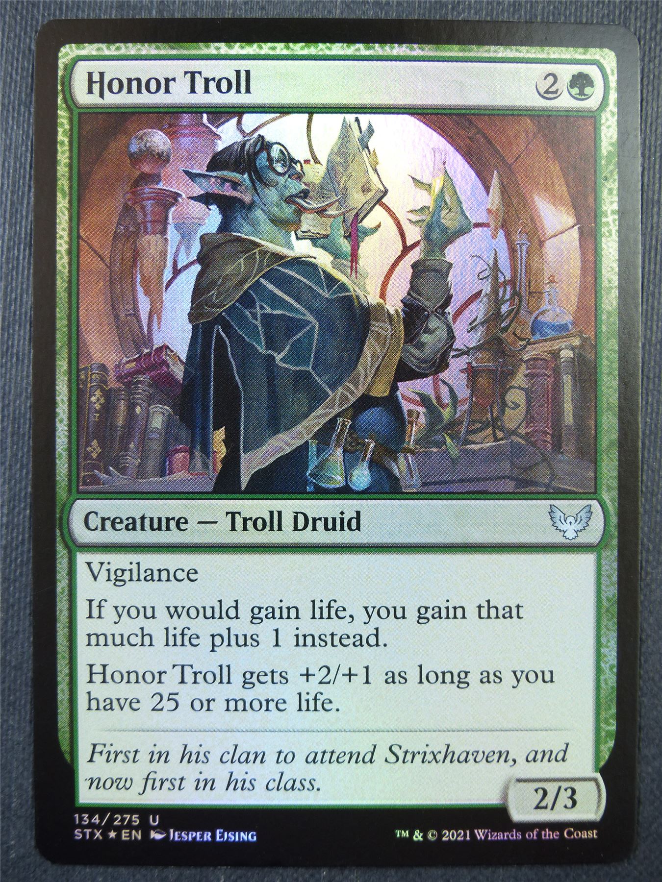 Honor Troll Foil - Mtg Card #6A7