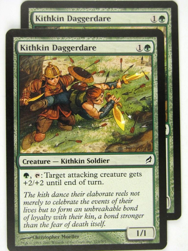 MTG Magic: the Gathering Cards: KITHKIN DAGGERDARE x2: LRW