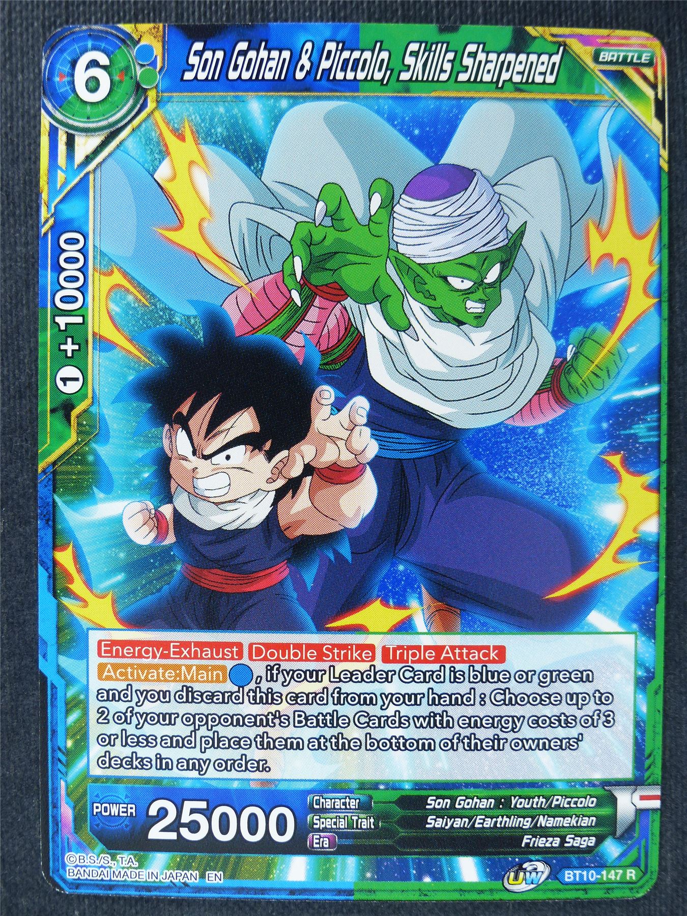Son Gohan & Piccolo Skills Sharpened - Dragon Ball Super Cards #33