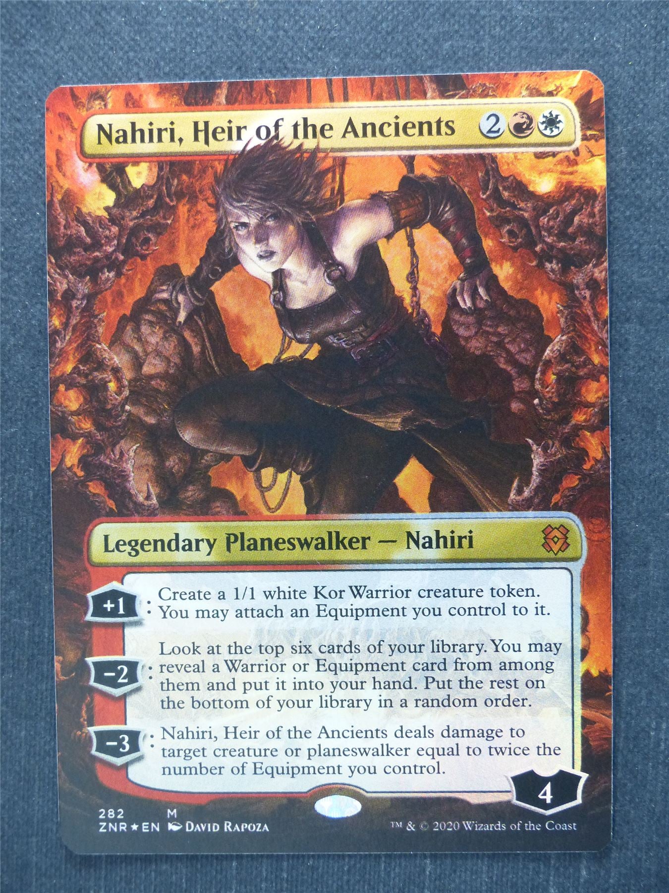 Nahiri Heir of the Ancients Showcase Foil - Mtg Magic Cards #KX