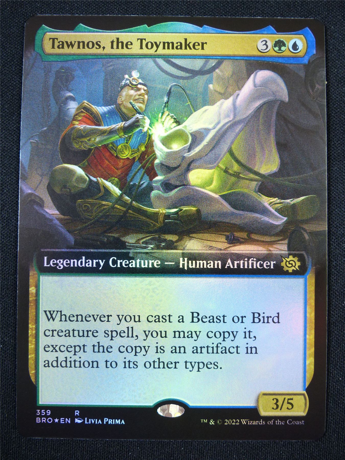 Tawnos the Toymaker Extended Foil - Mtg Card #Z6