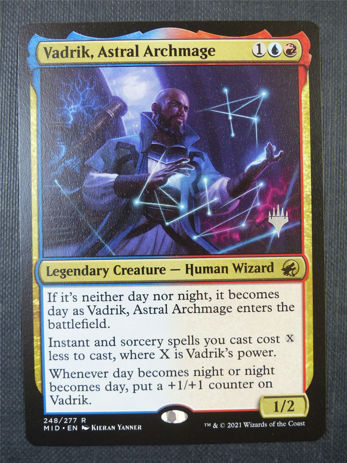 Vadrik Astral Archmage promo stamped - Mtg Card #8R7