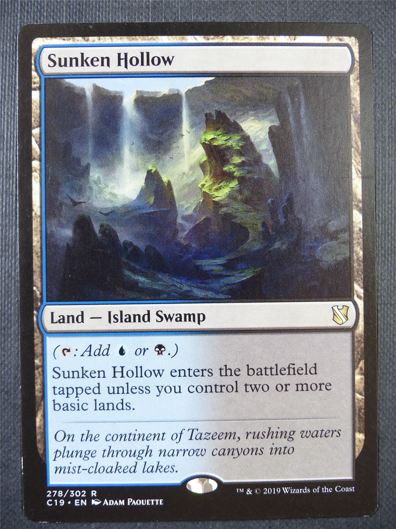 Sunken Hollow - Mtg Card #6PV