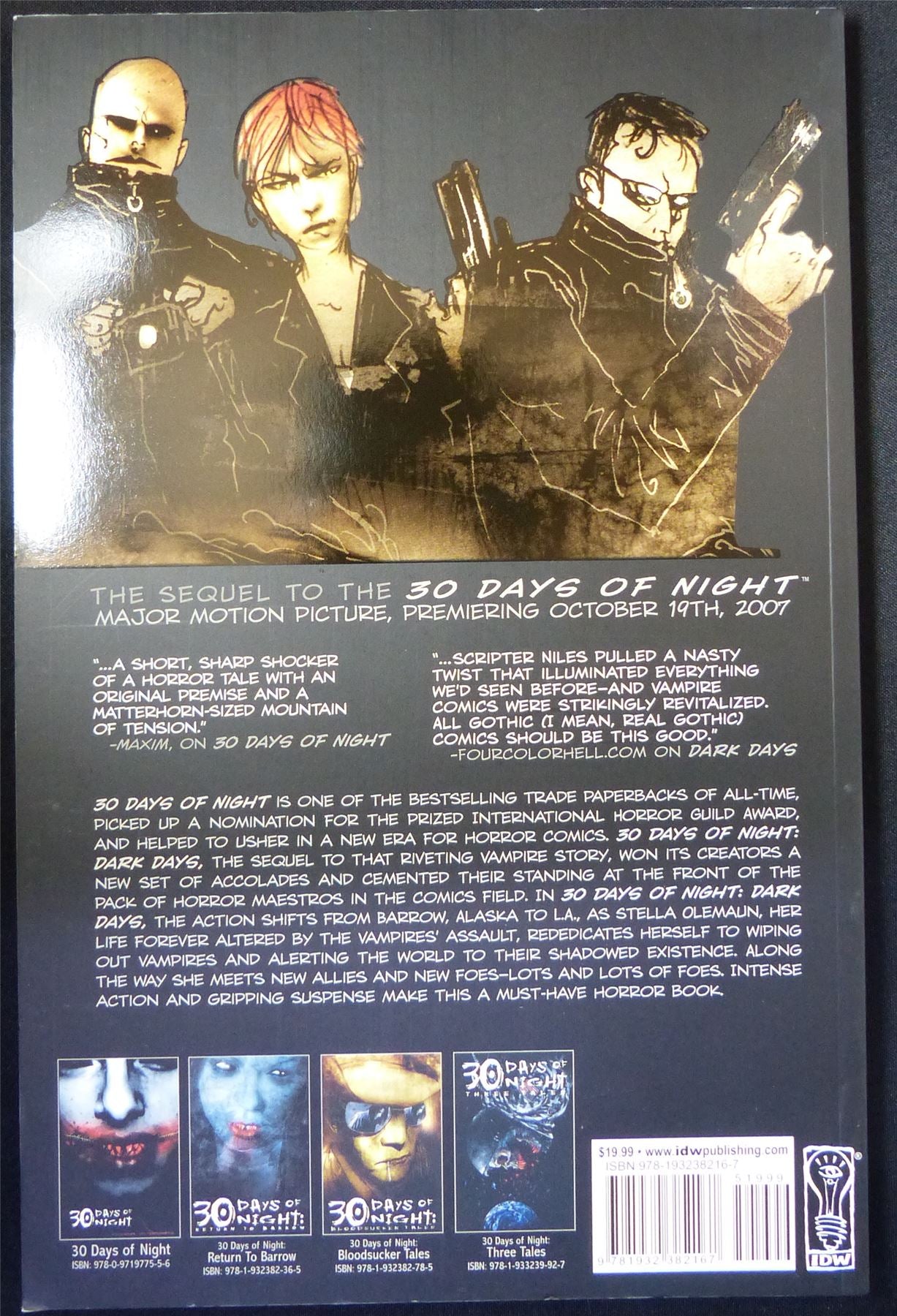 30 Days of Night: Dark Days - IDW Graphic Softback #PH