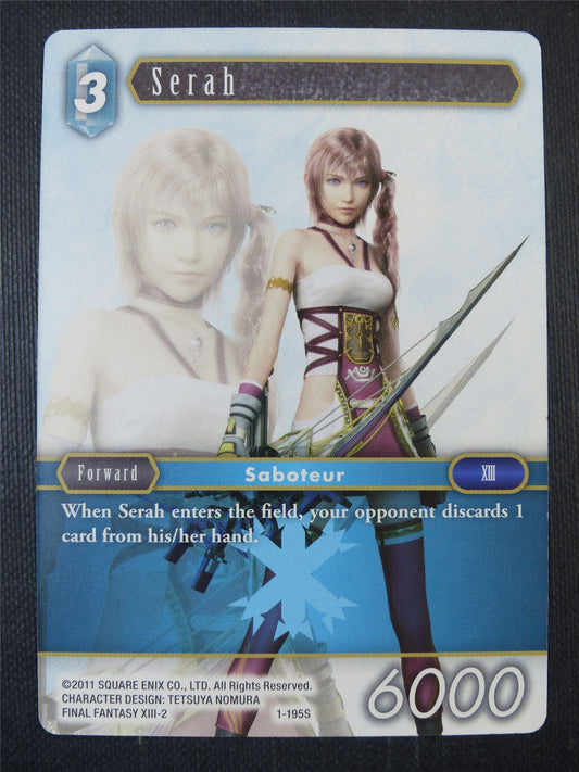 Serah 1-195S - Final Fantasy Card #9DK
