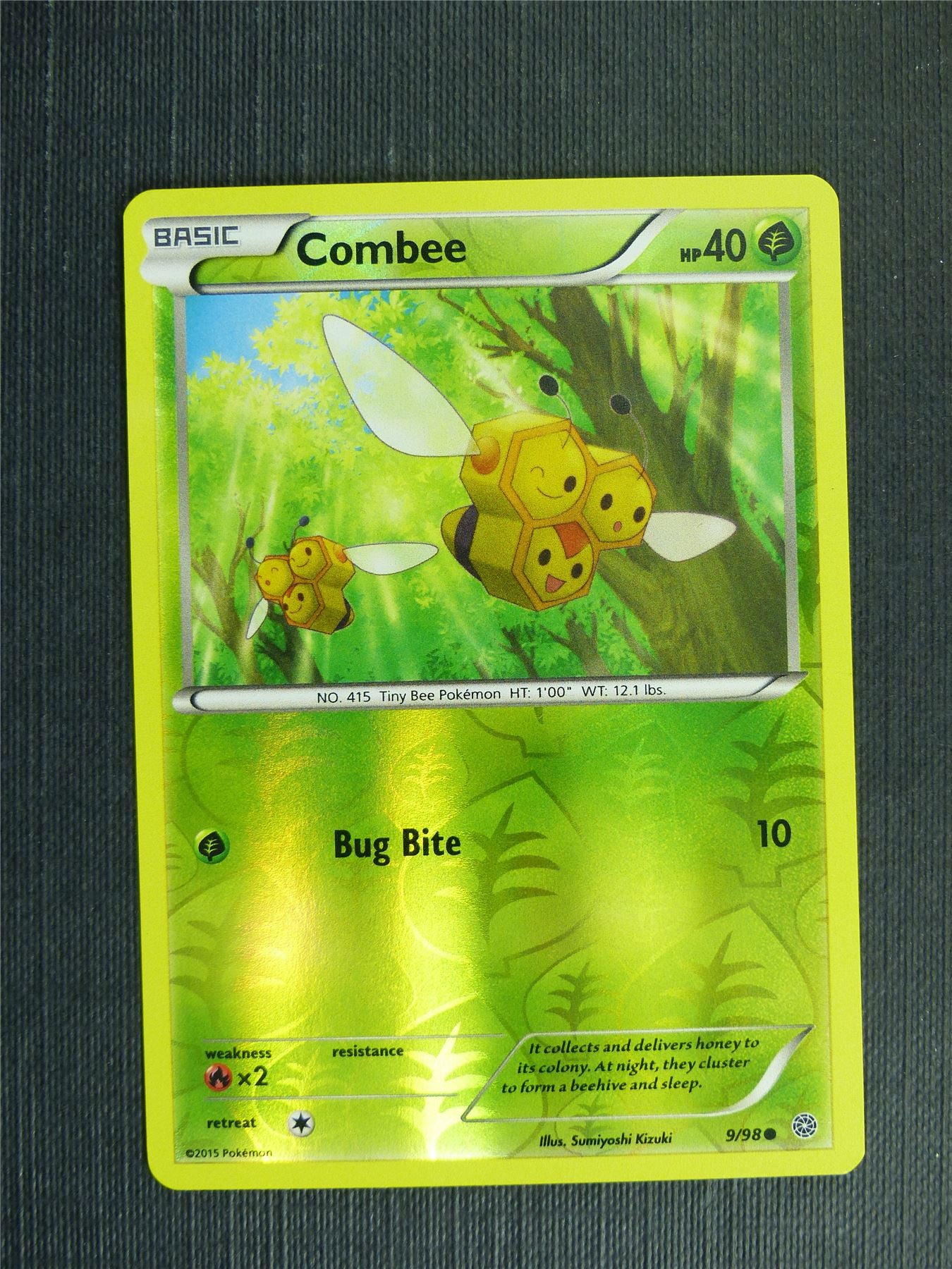 Combee 9/98 Reverse Holo - Pokemon Cards #1M2 Archeron Combee 9/98 Reverse Holo - Pokemon Cards #1M2 Archeron