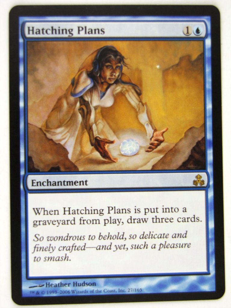 MTG Magic: The Gathering Cards: HATCHING PLANS - Played Rare