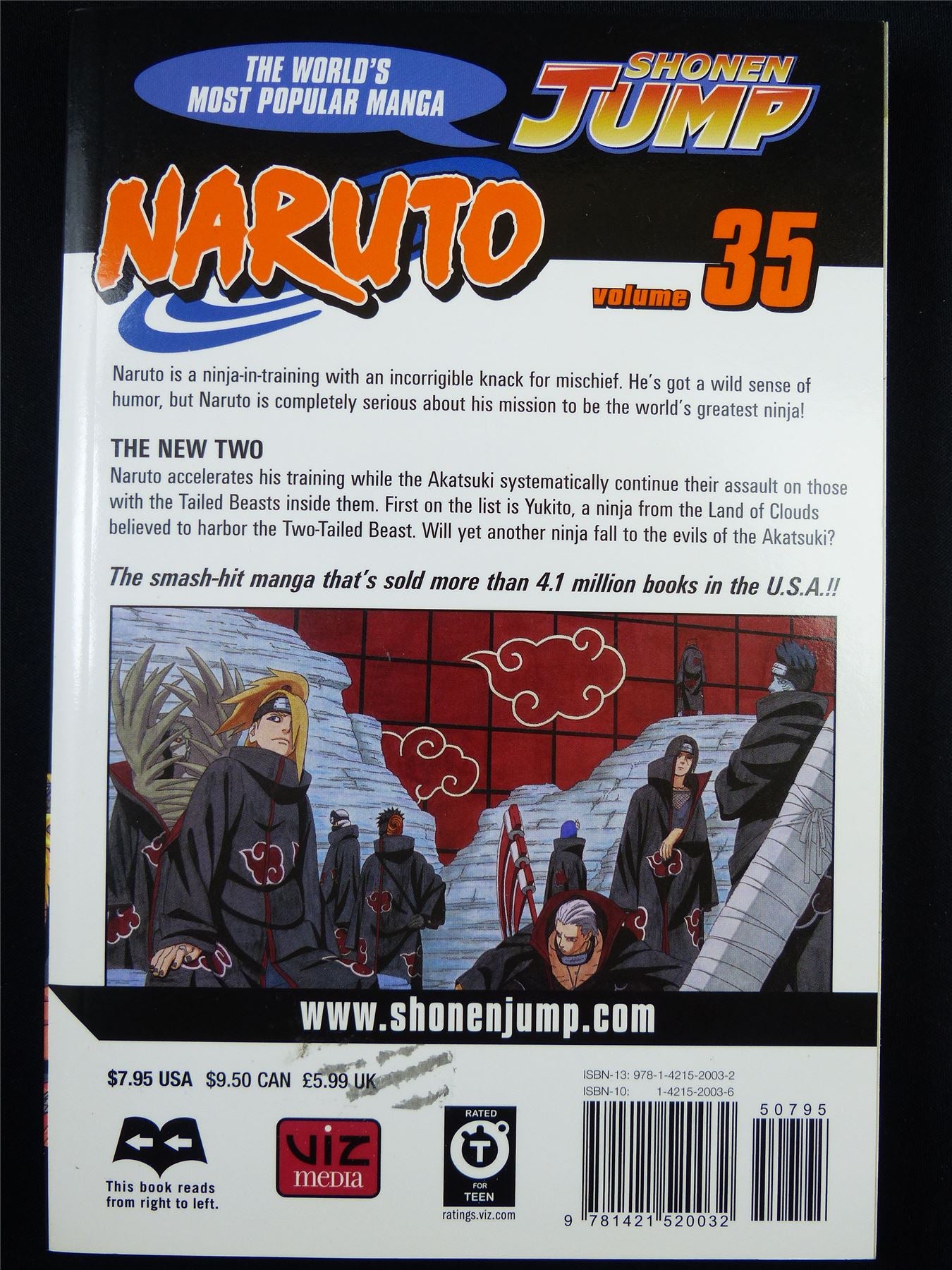 NARUTO Volume 35 - Shonen Jump Viz Manga #3IF