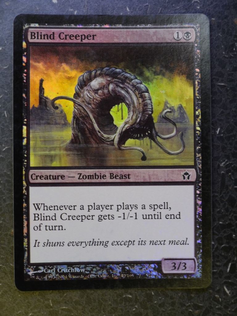 MTG Magic Cards: BLIND CREEPER FOIL # 4J37