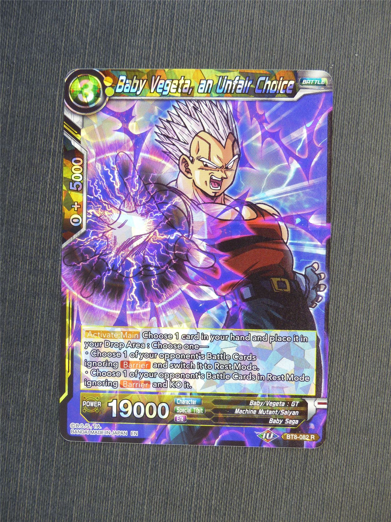 Baby Vegeta an Unfair Choice - Dragon Ball Super Cards #5M9