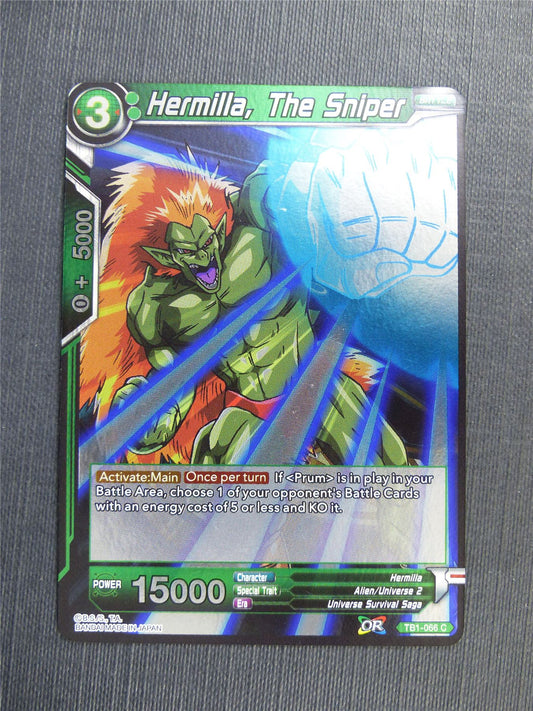 Hermilla The Sniper C Foil - Dragon Ball Super Cards #4N4