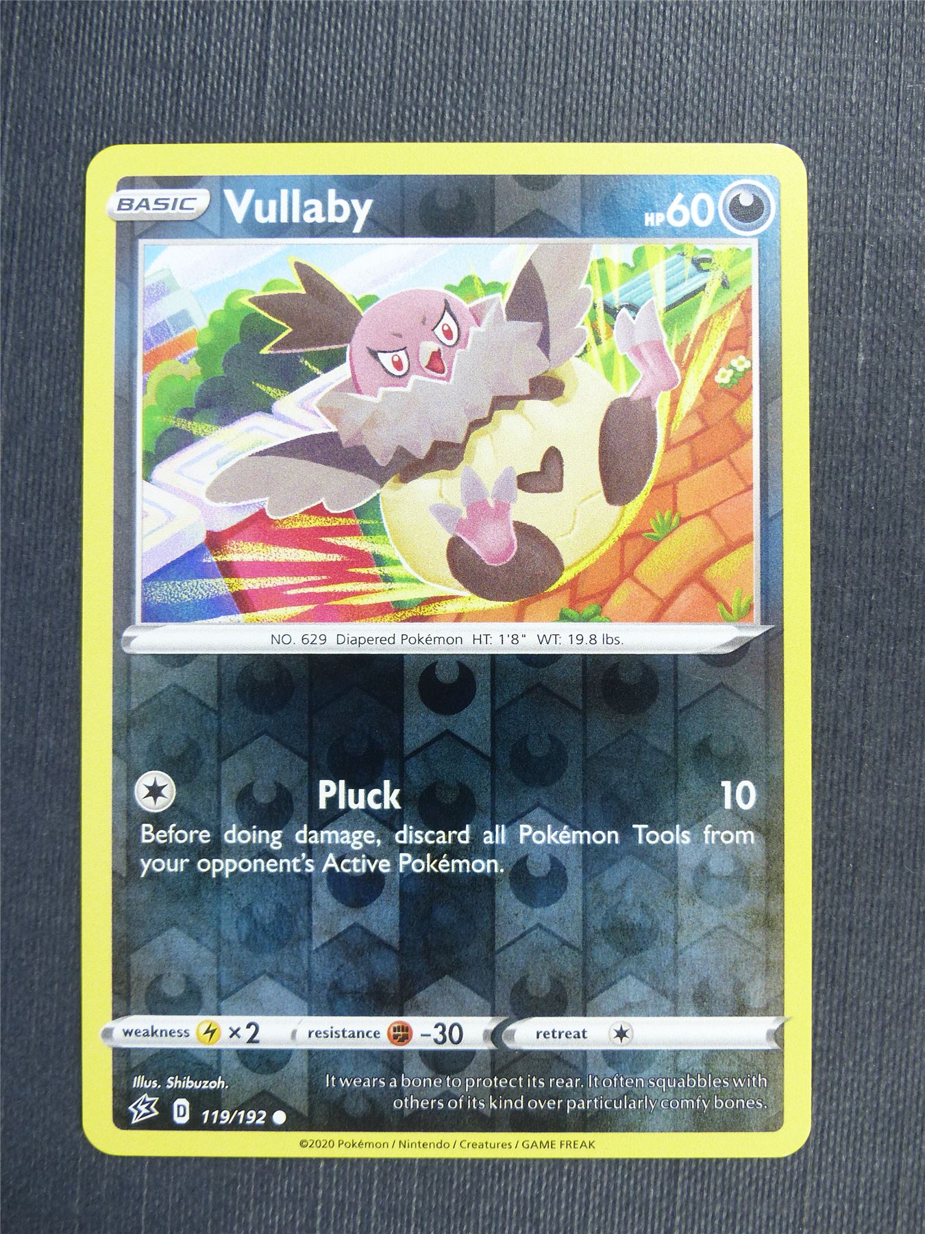 vullaby pokemon card Vullaby 119/192 Holo - RCL
