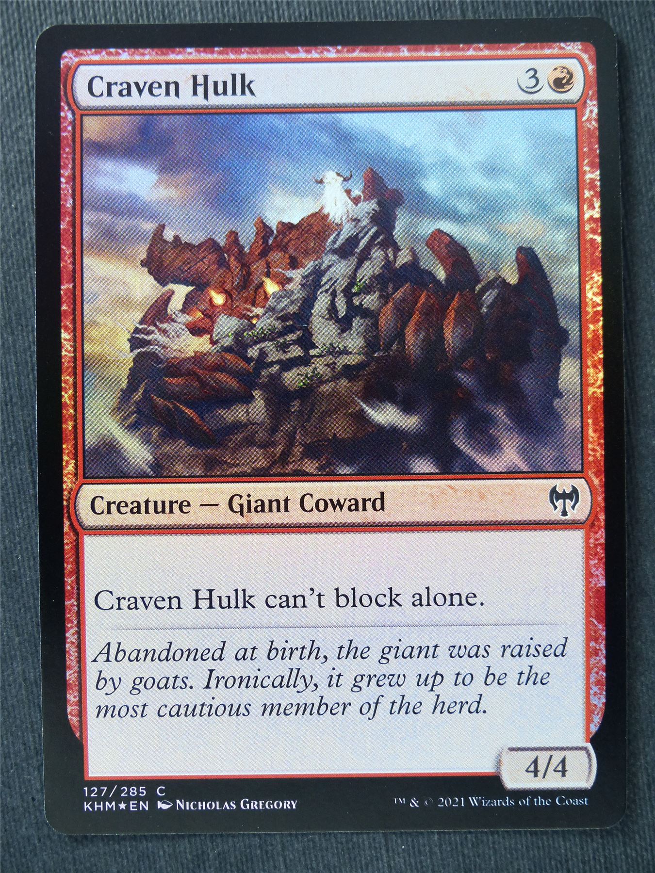 Craven Hulk Foil - Mtg Magic Cards #W0
