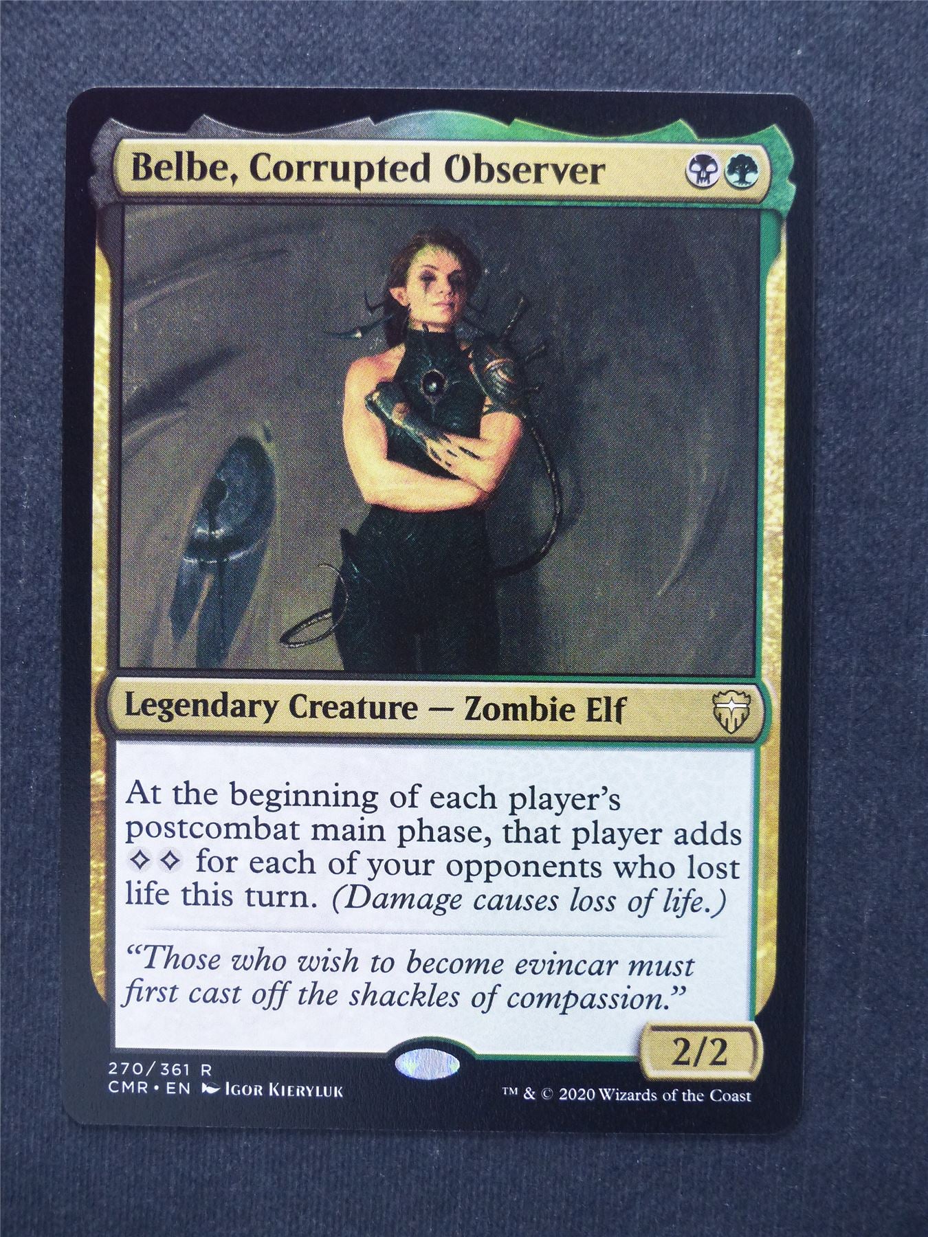 Belbe Corrupted Observer - Commander Legends #KA
