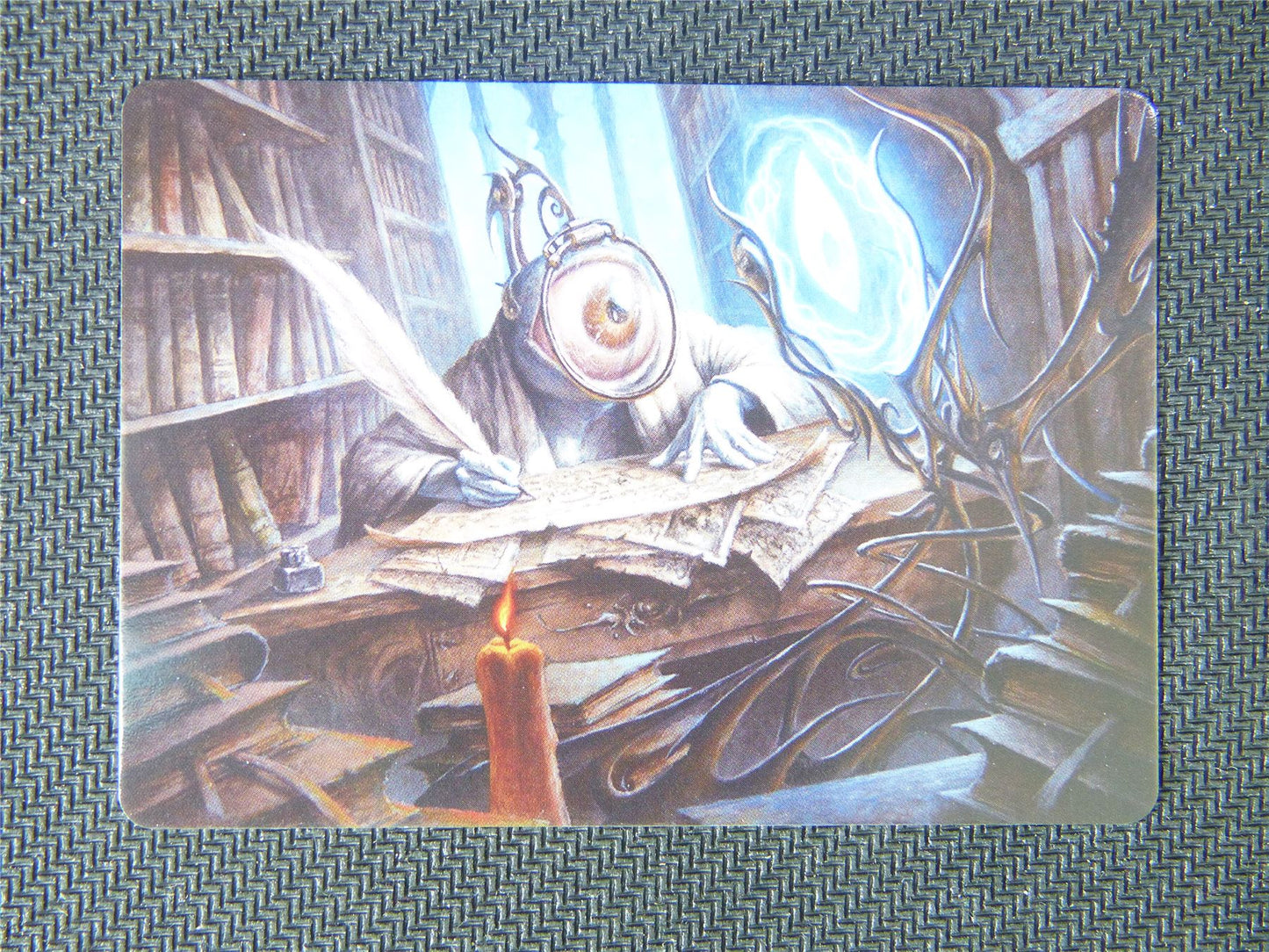 Unblinking Observer Art Card 31 - Innistrad Midnight Hunt Art Series - Mtg Card #3D4