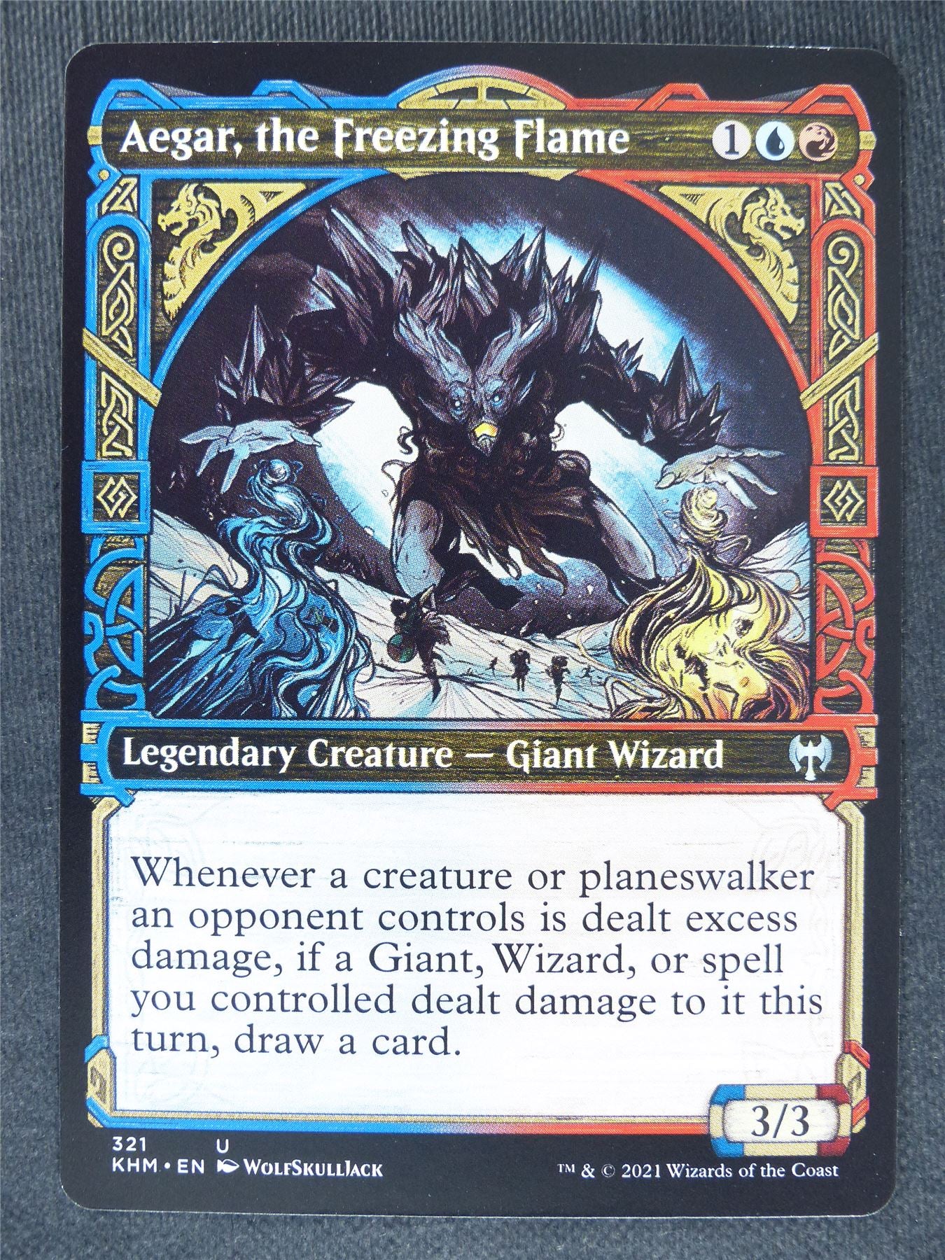 Aegar the Freezing Flame Showcase #NU