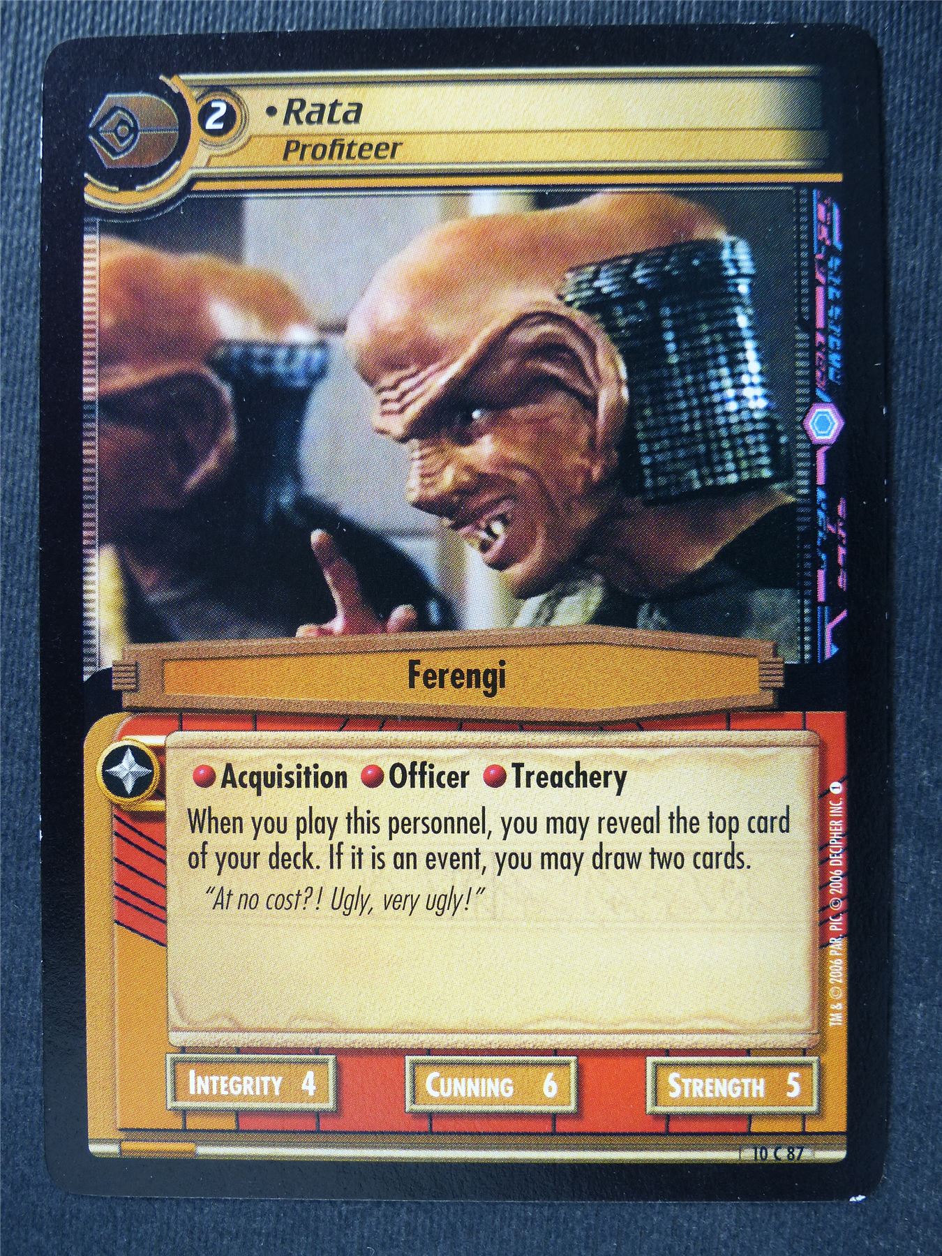 Rata - Star Trek Card #4UT