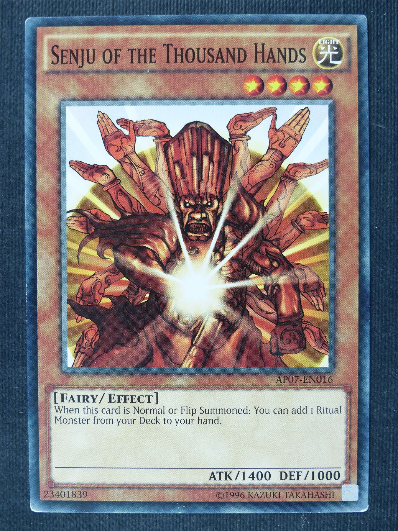 Senju of the Thousand Hands AP07 - Yugioh Cards #38V
