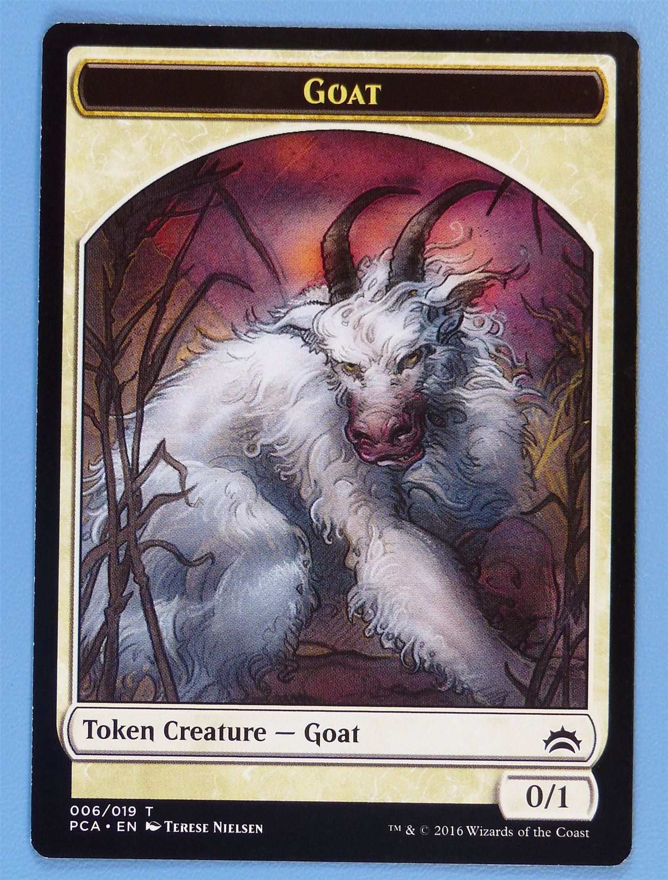 Insect - Goat - Token - Mtg Card # 2J46