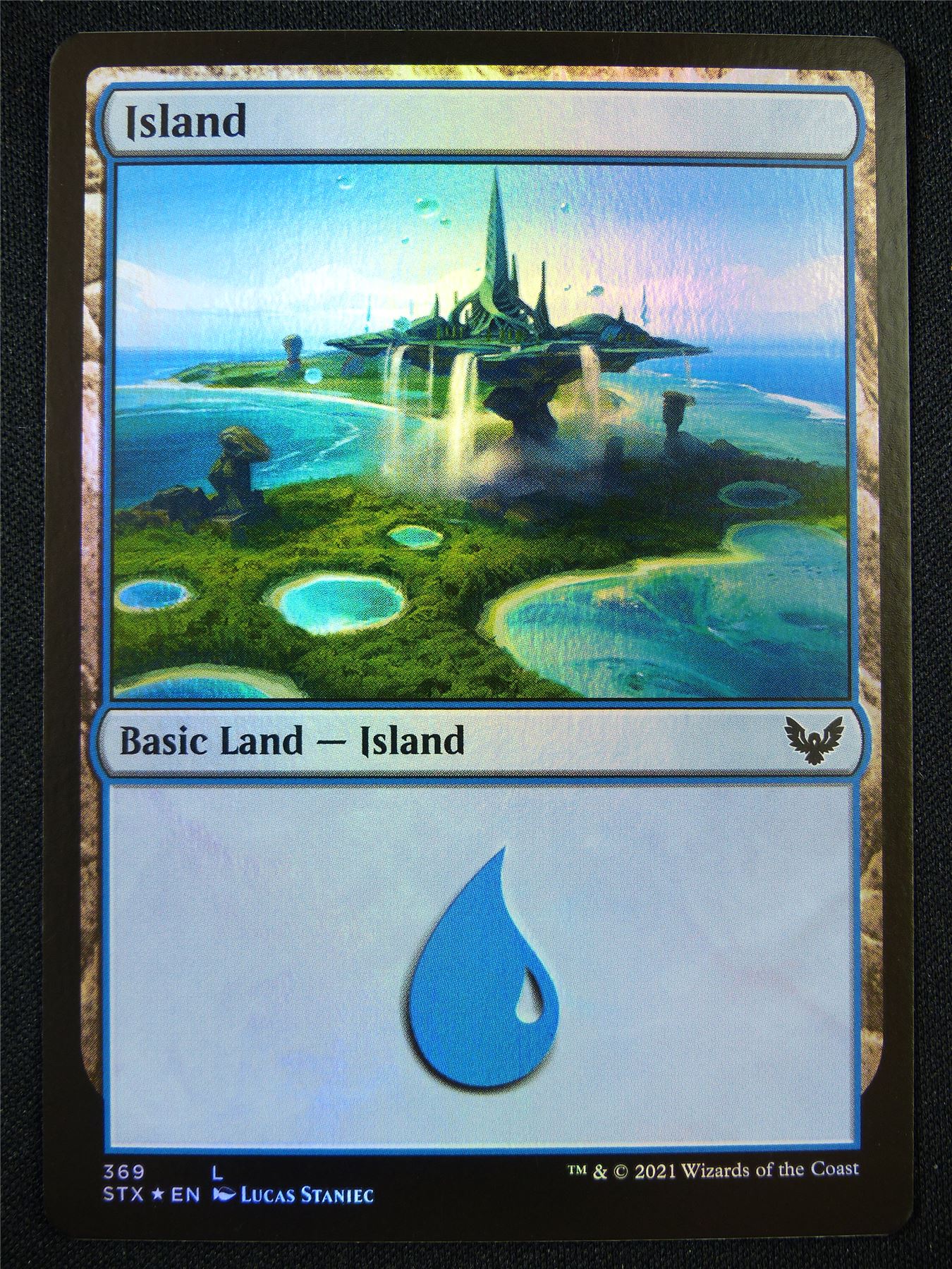 Island 369 Foil - Mtg Card #224