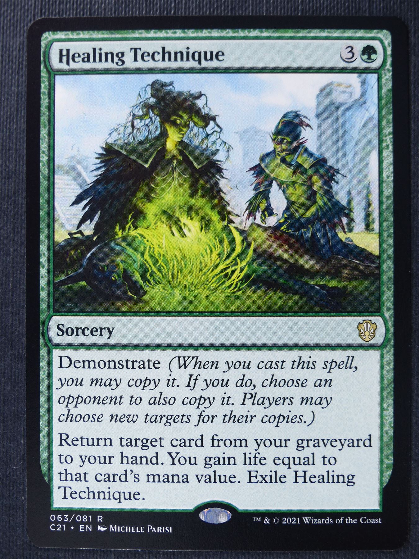 Healing Technique - Mtg Card #2QH