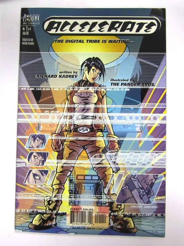 Vertigo Comics - Accelerate #1