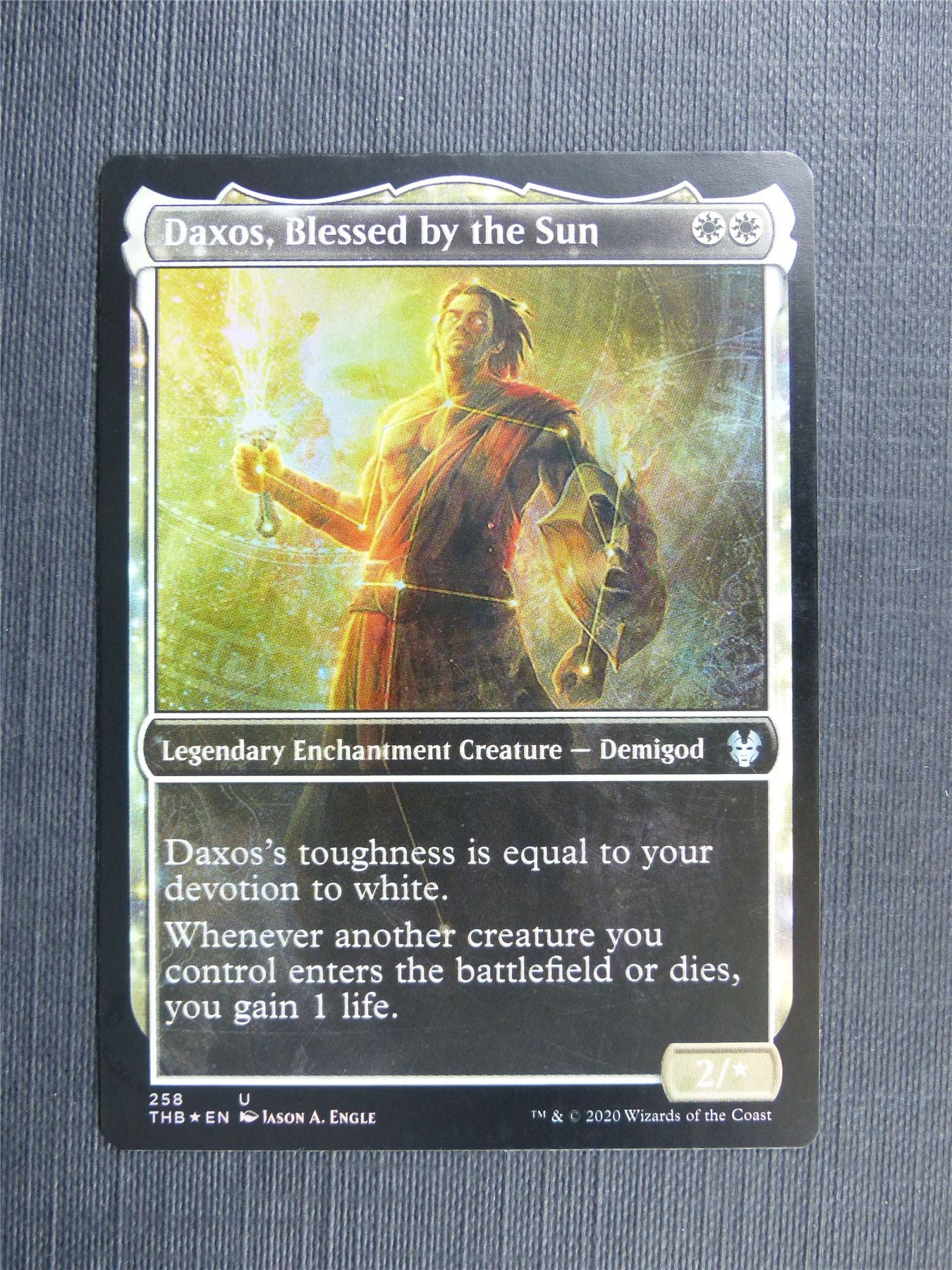 Daxos Blessed by the Sun Foil Constellation #3EQ