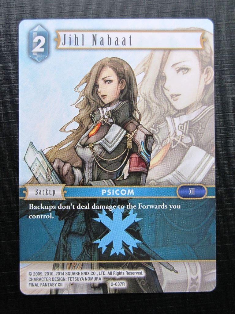 Final Fantasy Cards: JIHL NABAAT 2-037R # 27G67