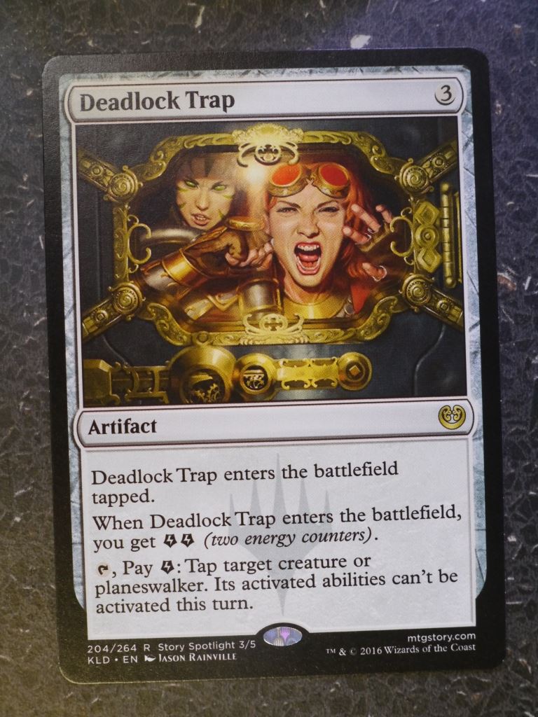 MTG Magic Cards: DEADLOCK TRAP # 6J38