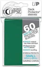 Forest Green - 60 Pc - Eclipse Pro-Matte Sleeves - Small - Ultra Pro #17