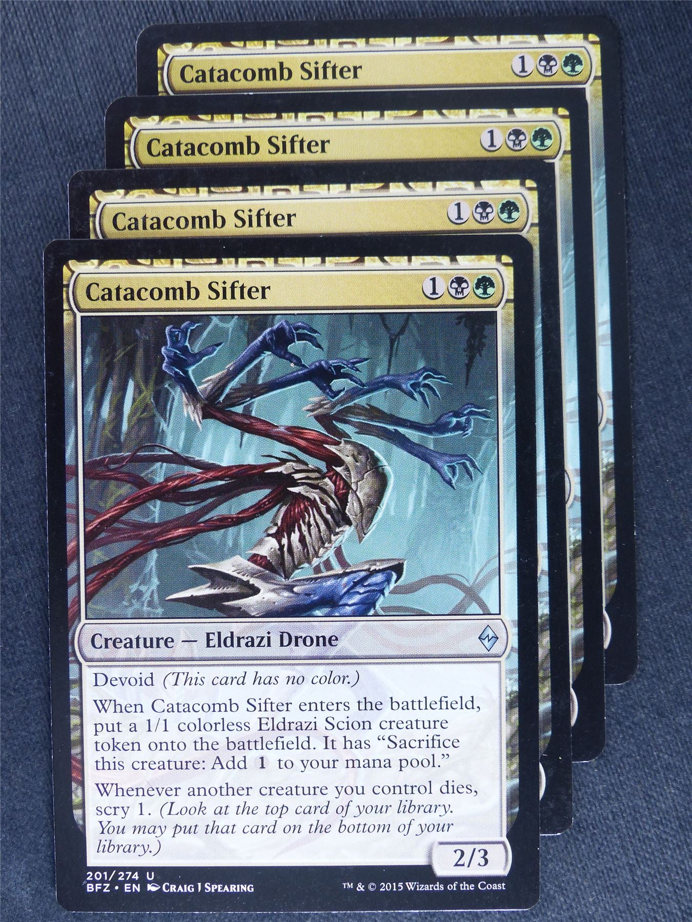 Catacomb Sifter x4 - Mtg Magic Cards #KU