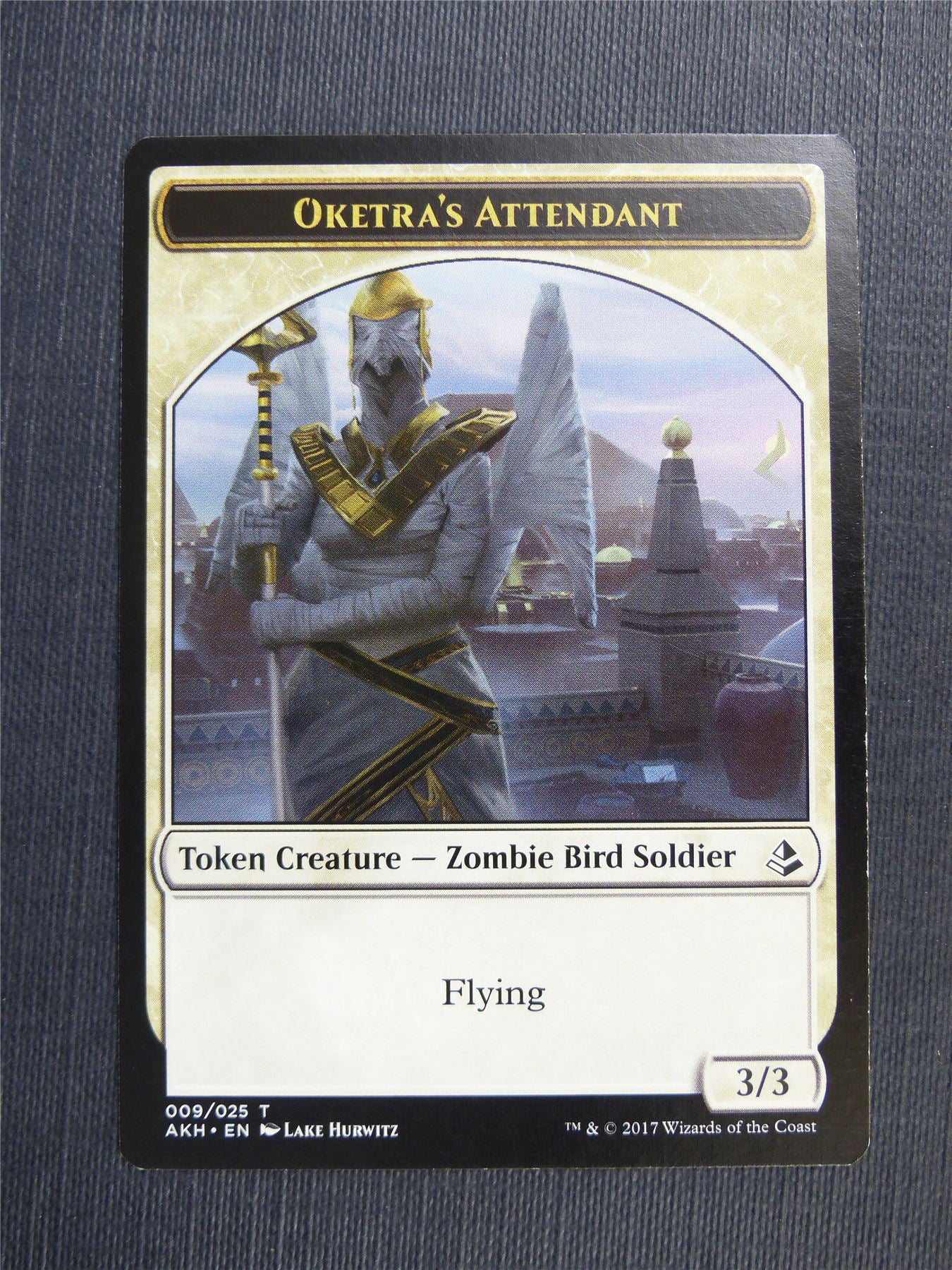 Beast / Oketra's Attendant - Mtg Magic Token Cards #4PP