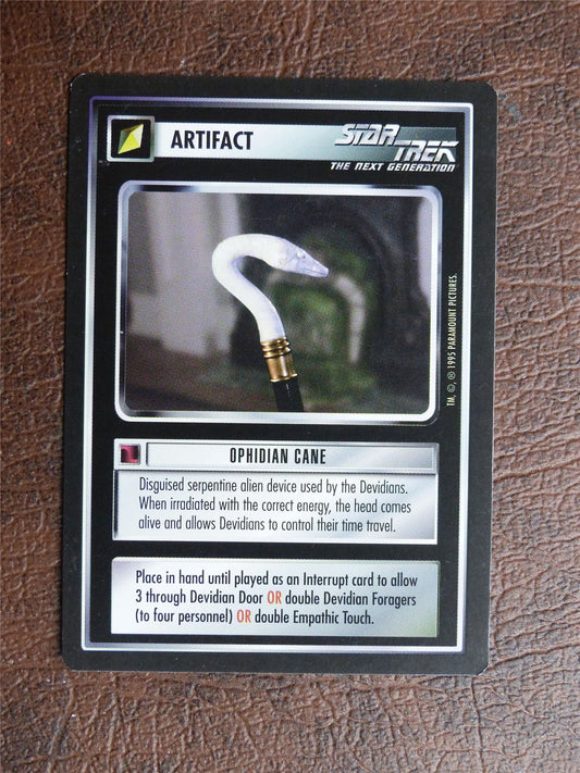 Ophidian Cane - Star Trek CCG TCG Card #ZM