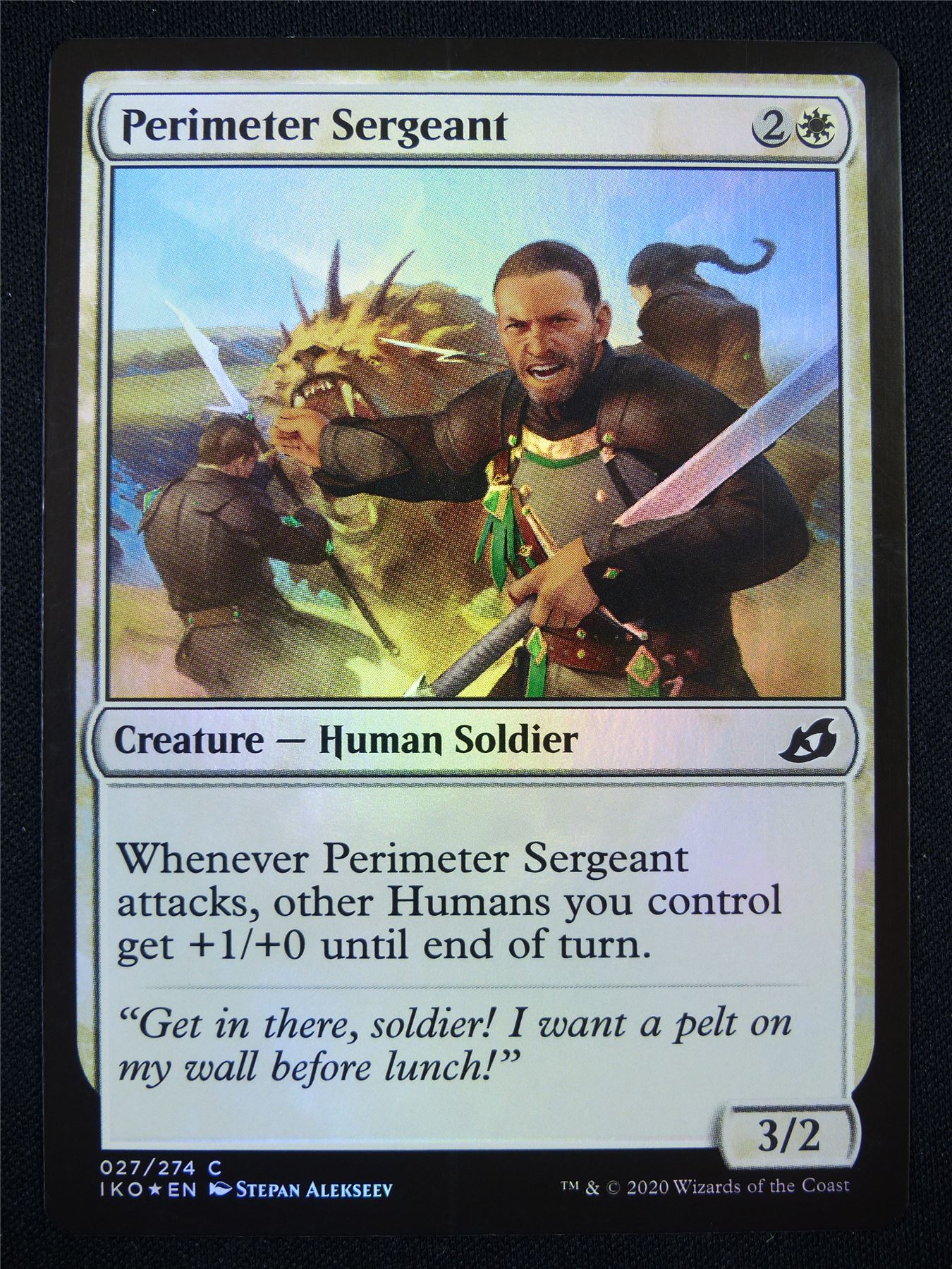 Perimeter Sergeant Foil - Mtg Card #1LC