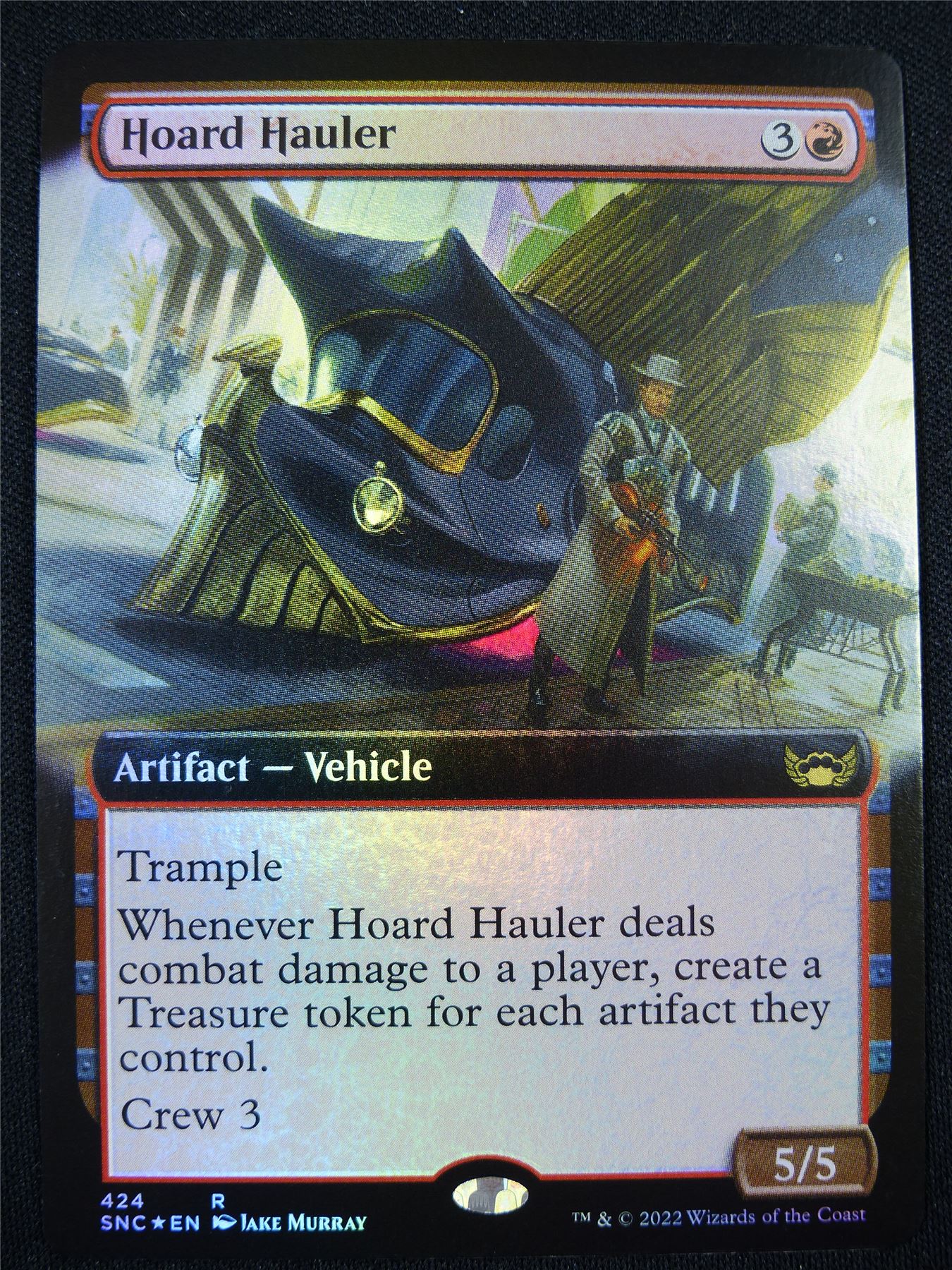 Hoard Hauler Extended Foil - Mtg Card #OQ