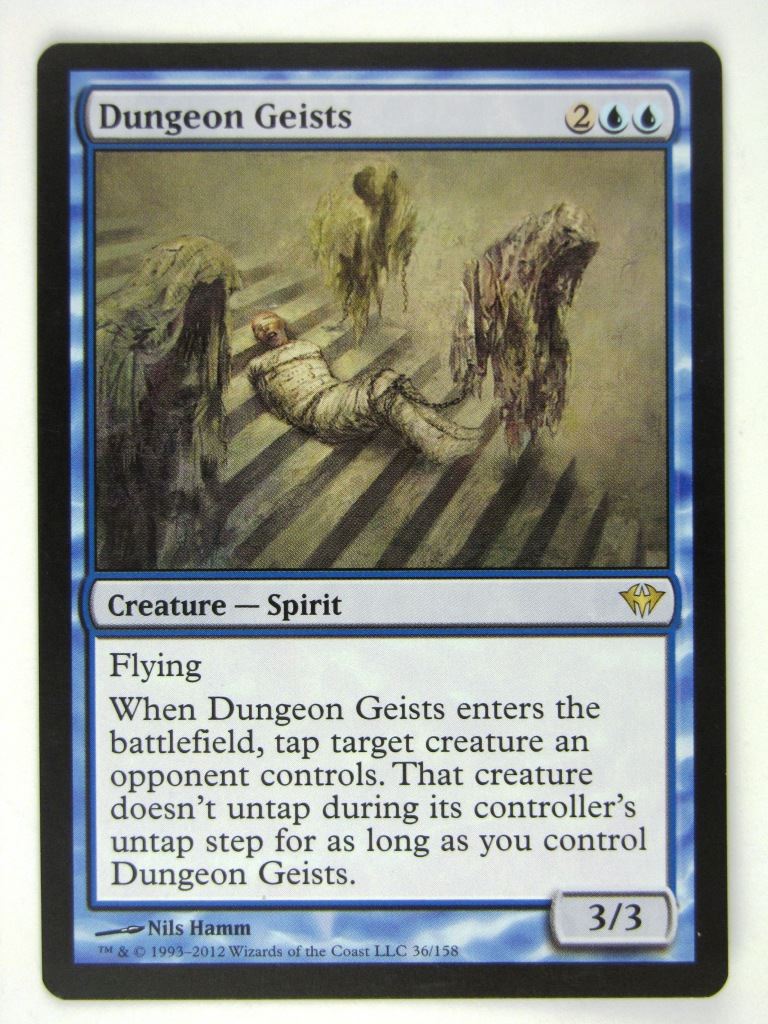 MTG Magic Played Cards: DUNGEON GEISTS # 18F60