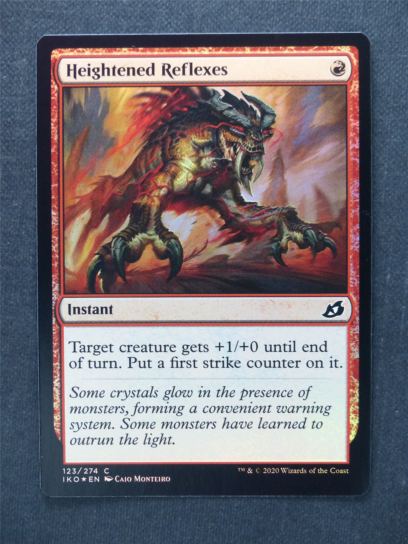 Heightened Reflexes Foil - Mtg Magic Cards #QQ