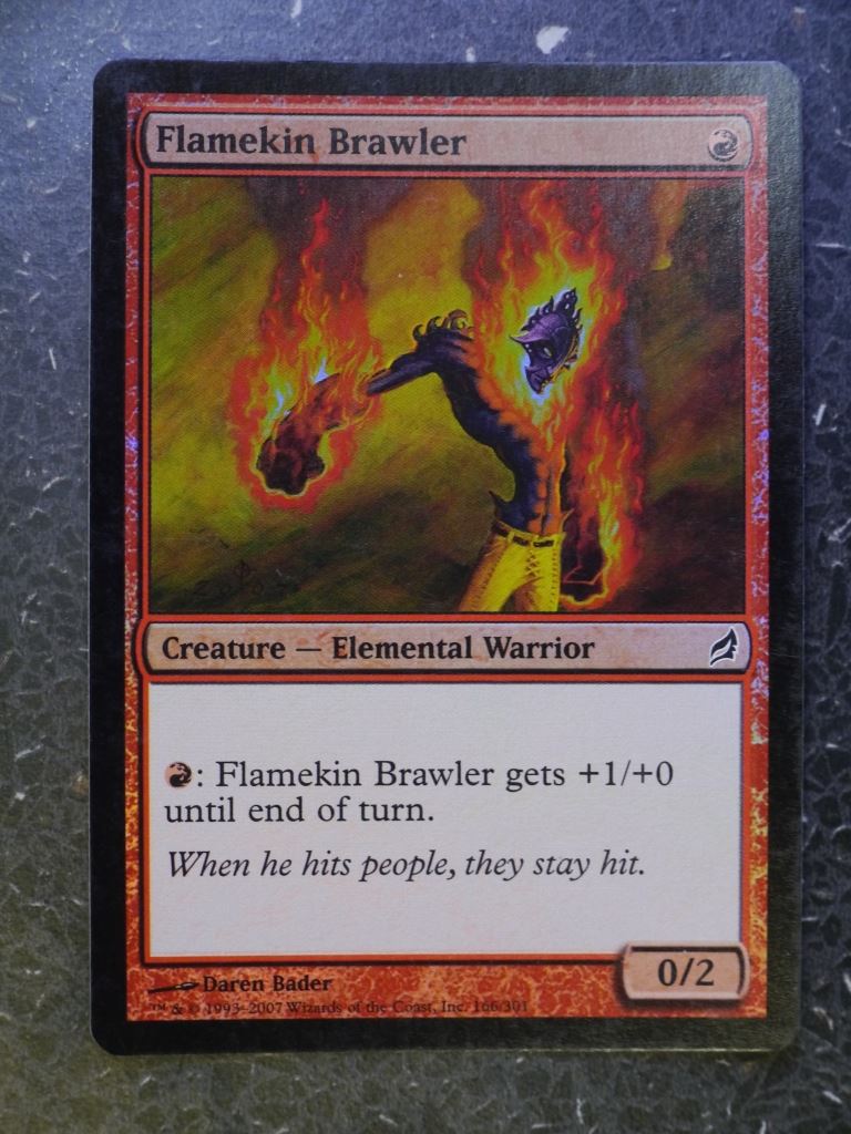 MTG Cards: FLAMEKIN BRAWLER FOIL # 5E13