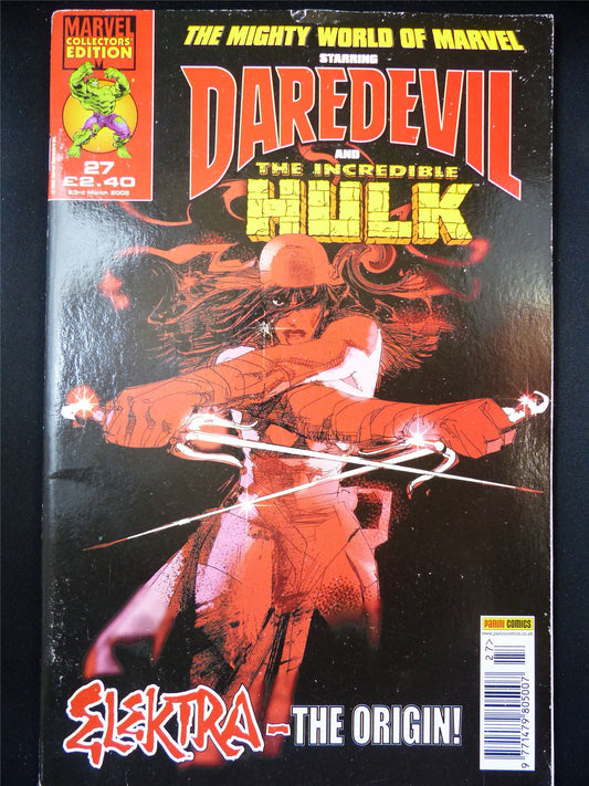 DAREDEVIL and The Incredible Hulk #27 - Marvel Comic #35N