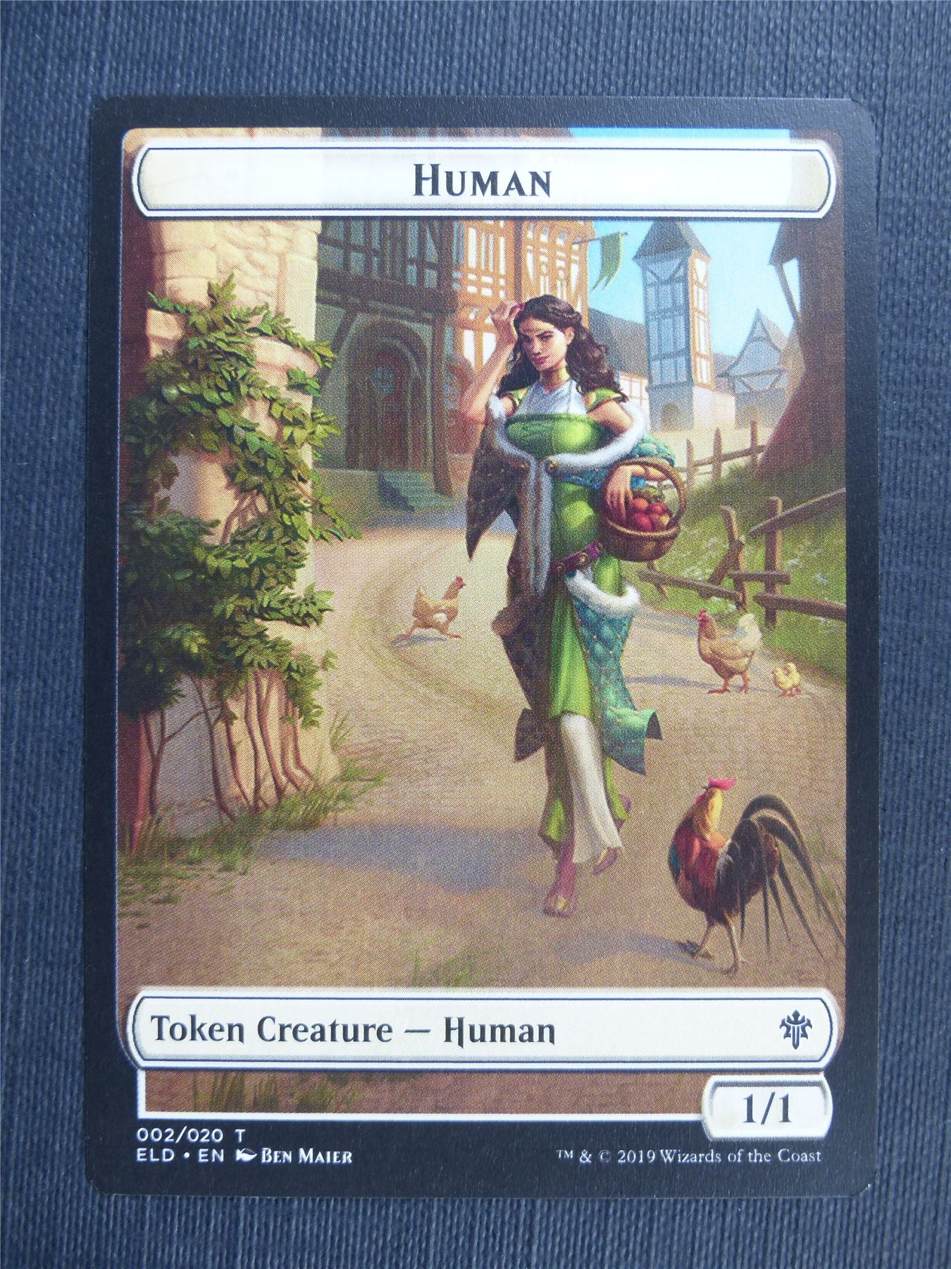 Vraska Emblem / Human Token #3W2