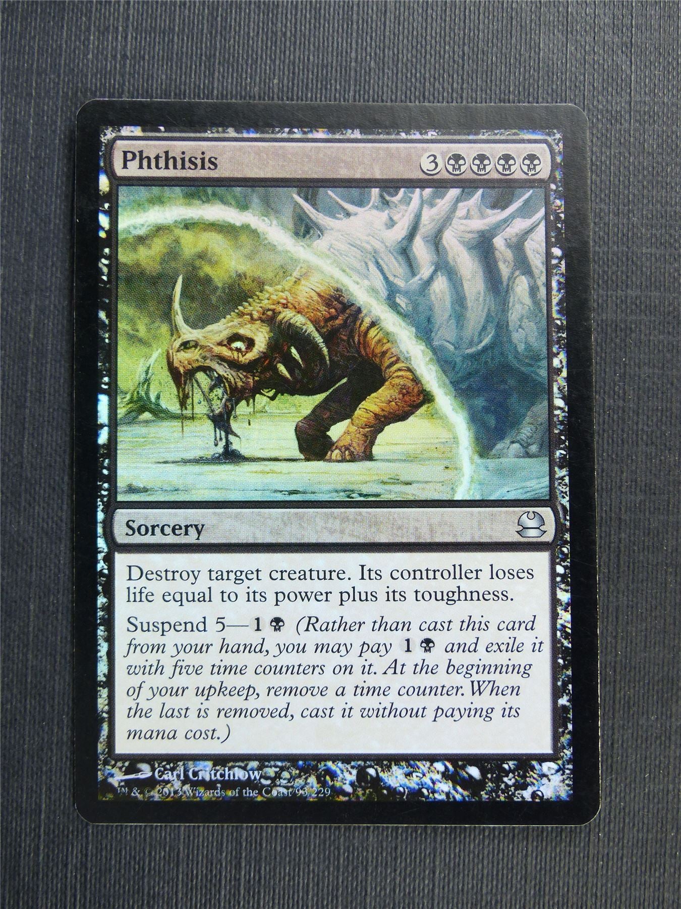 Phthisis Foil - Mtg Magic Cards #5BF