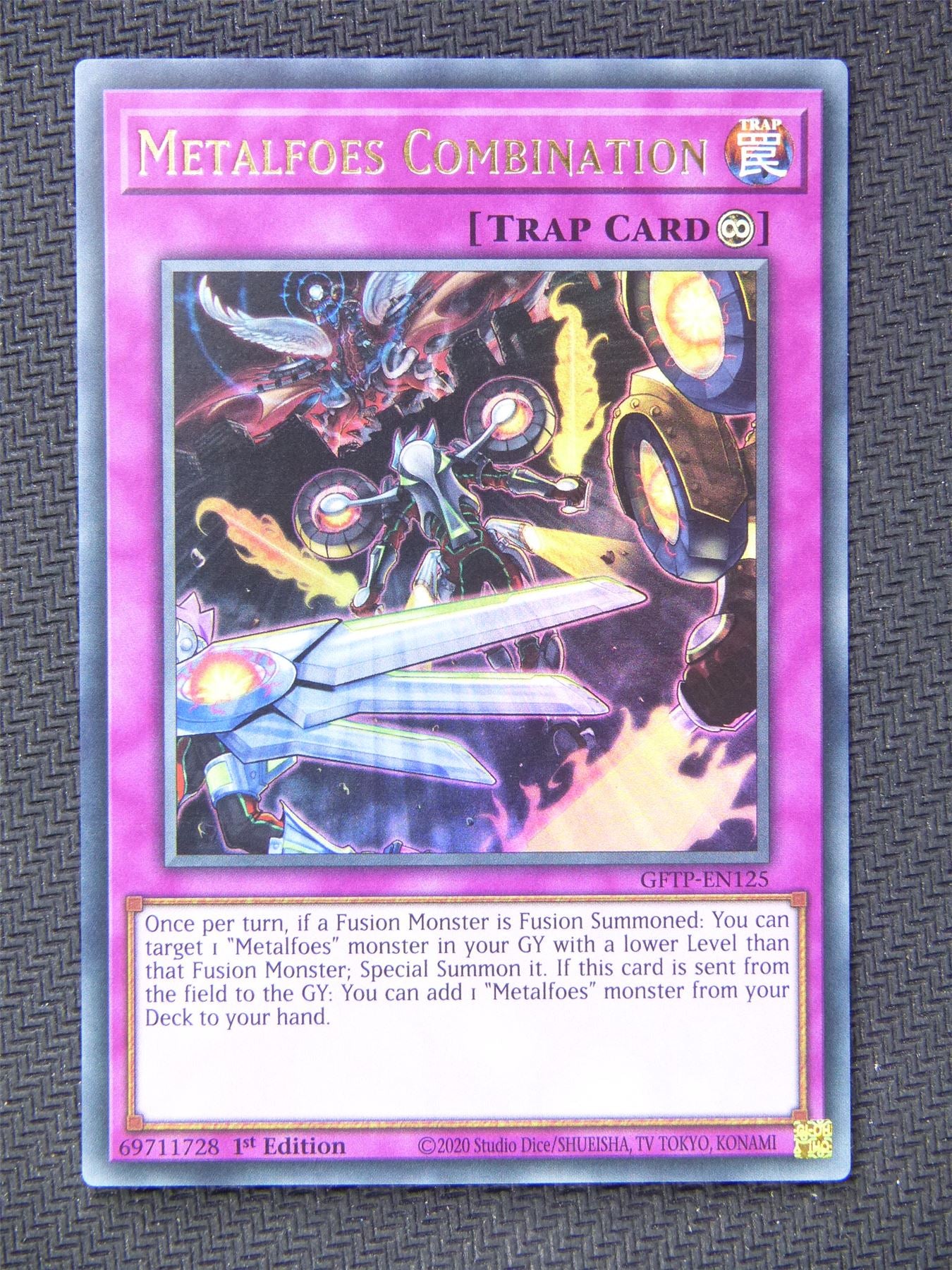 Metalfoes Combination GFTP Ultra Rare - Yugioh Card #5GH Archeron Metalfoes Combination GFTP Ultra Rare - Yugioh Card #5GH Archeron