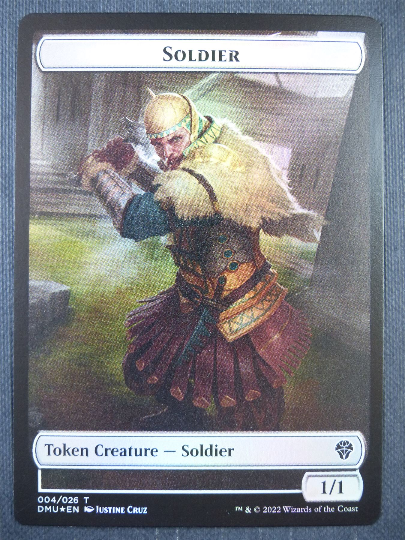 Soldier Token Foil - Mtg Card #8VC