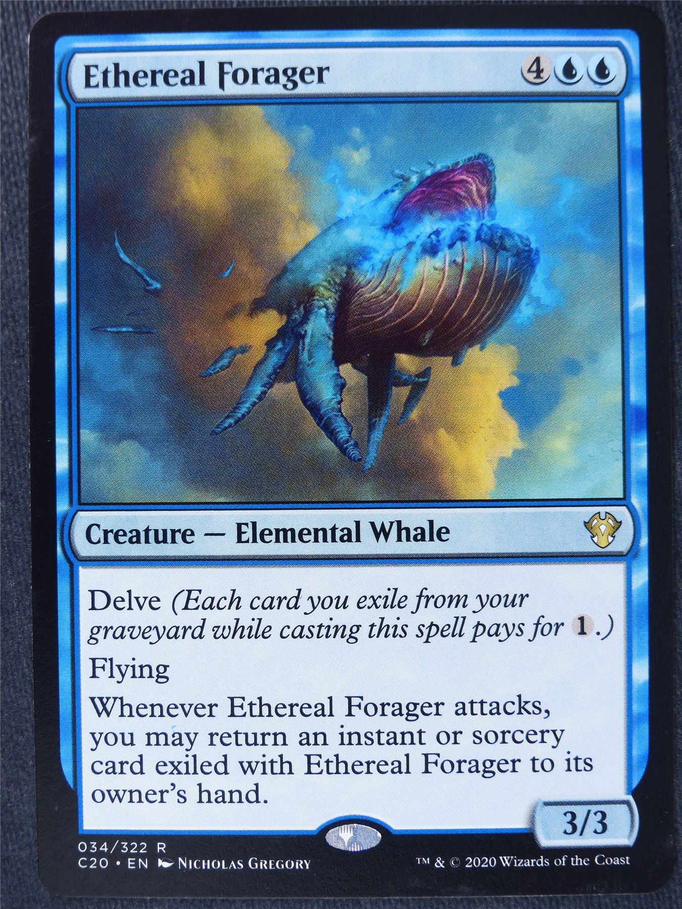 Ethereal Forager - Mtg Magic Cards #Q8