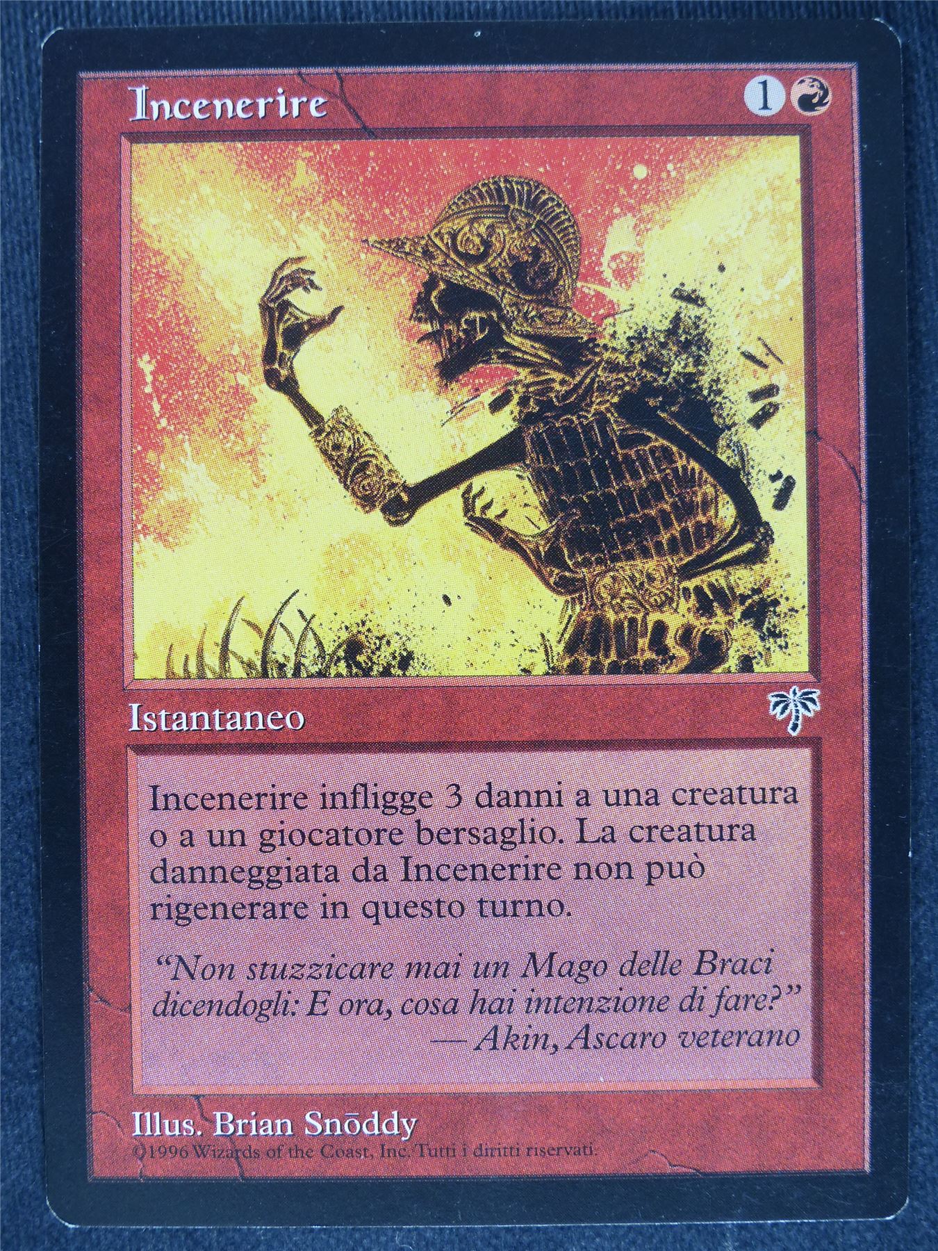 Incinerate - Mtg Magic Cards #BJ